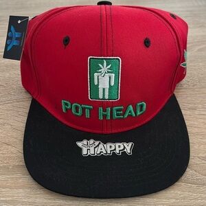 Pot head logo hat